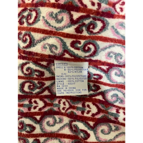 Women’s Vintage Faded Glory Denim Jacket, Size L, Blue & Purple - Picture 10 of 11